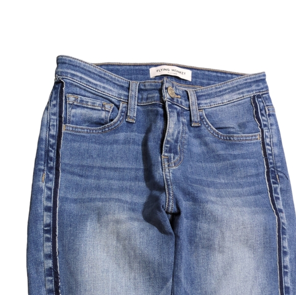 Flying Monkey Platinum size 24 color blue jeans - Picture 2 of 5